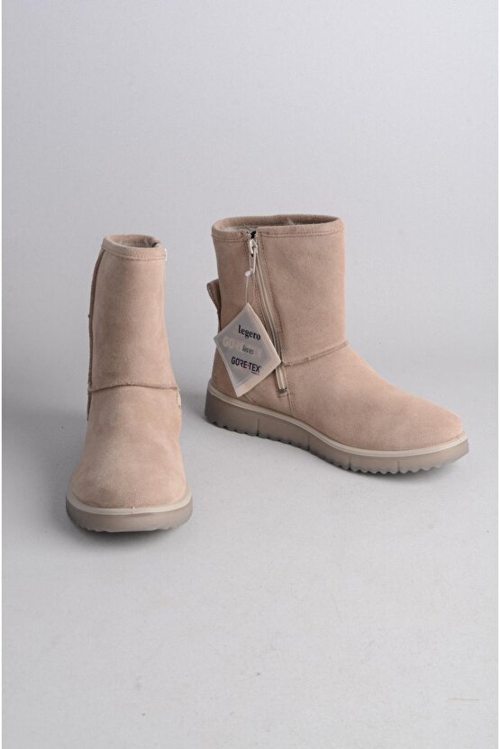 2-000654-4500 Goretex Kadın Bot BEJ