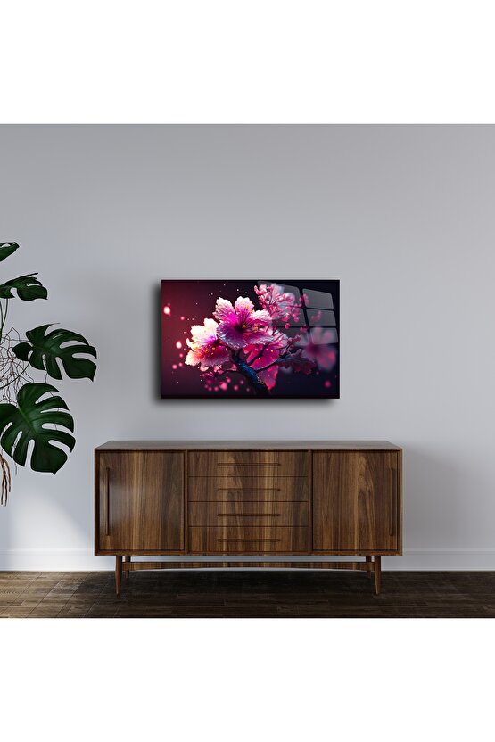 Sakura Çiçeği Duvar Sanatı
