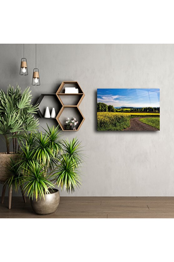 Doğa Manzaralı Cam Tablo