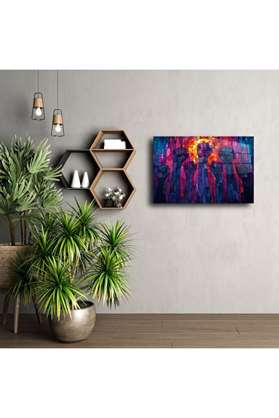 Cam Duvar Sanatı Direniş Paneli