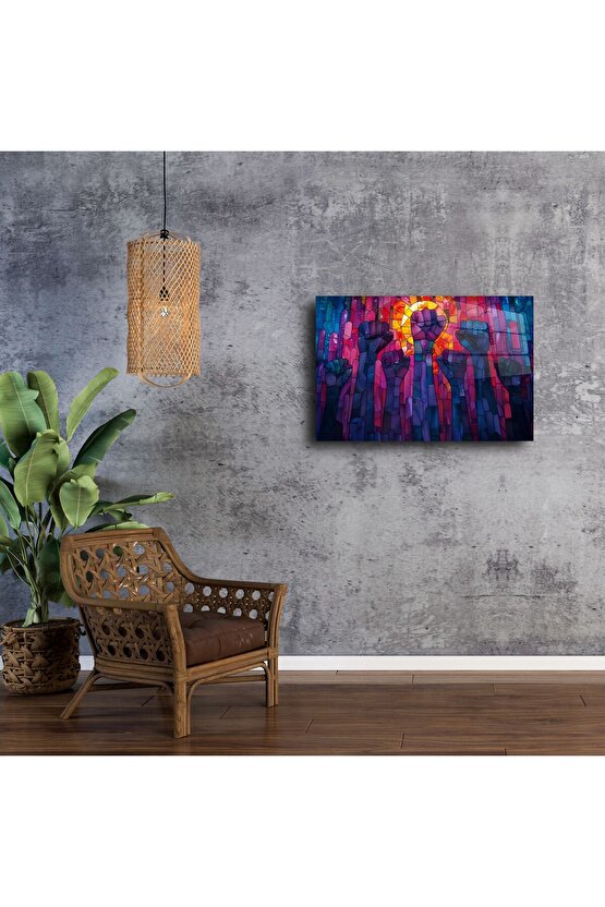 Cam Duvar Sanatı Direniş Paneli