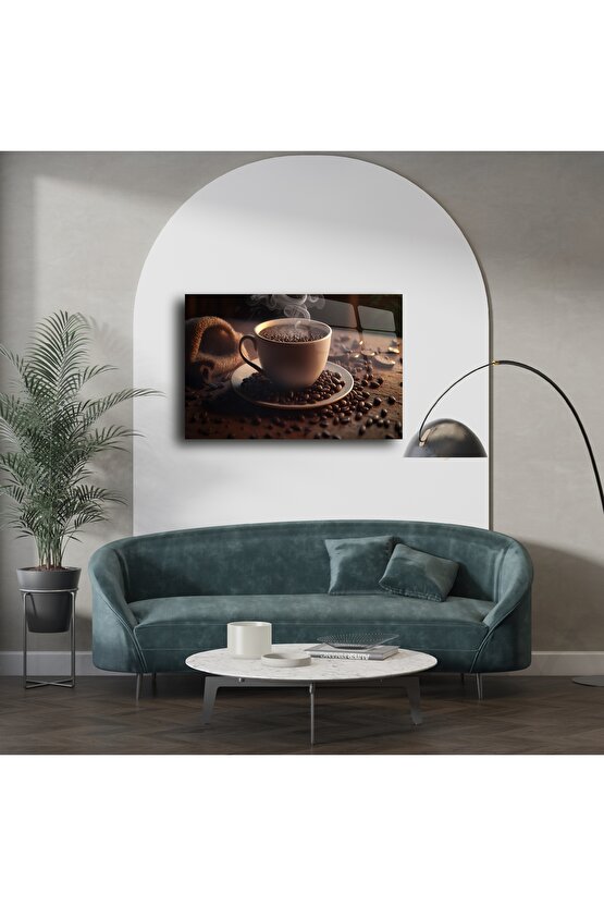 Rustik Cam Duvar Tablosu