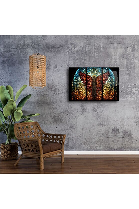 Serafim Melek Cam Tablo