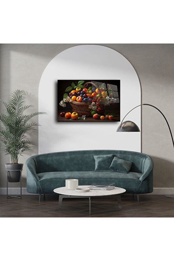 Modern Cam Duvar Tablosu