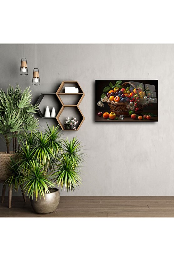 Modern Cam Duvar Tablosu