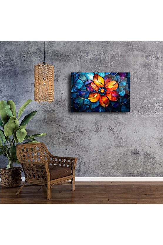 Modern Cam Duvar Tablosu