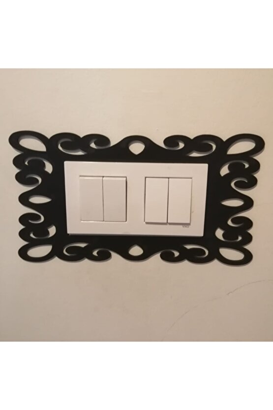 Desenli Ikili Prizlik Duvar Süsü 3mm Mdf