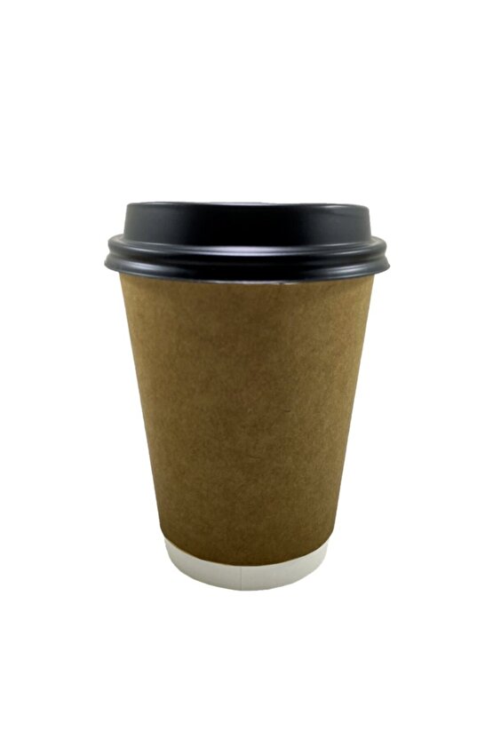 14 Oz Double Wall Kraft Karton Bardak - 500lü