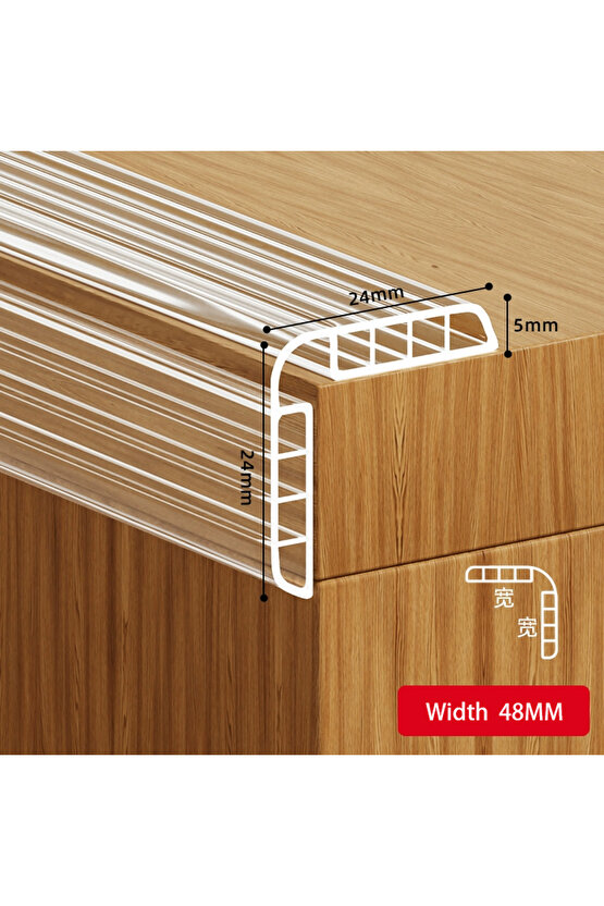Play Safe Şeffaf Airbag Kenar ve Köşe Koruyucu
