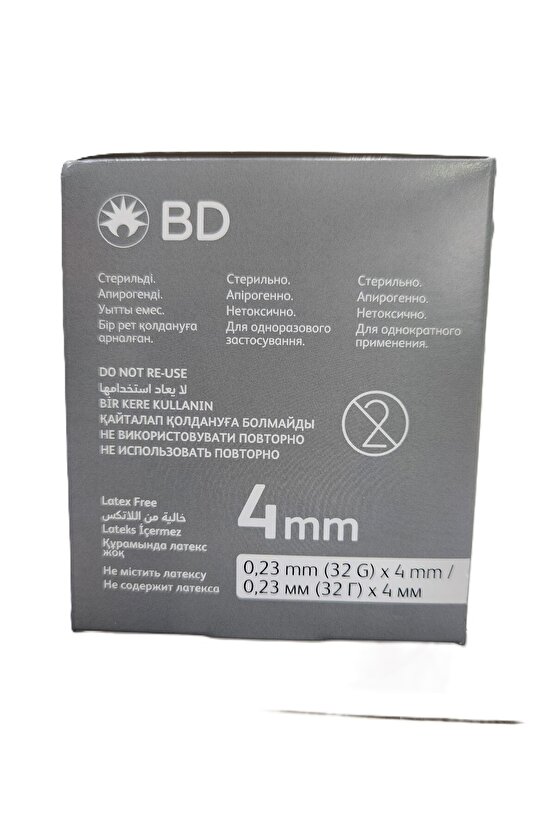 kalem iğnesi 32g 023mm×4mm 100lü