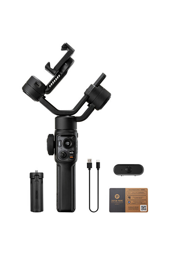 Zhiyun Smooth-5S Ai Pro Ai Smartphone Gimbal, Gimbal Sabitleyici 3 Eksenli, Cep Telefonu Gimbal, T