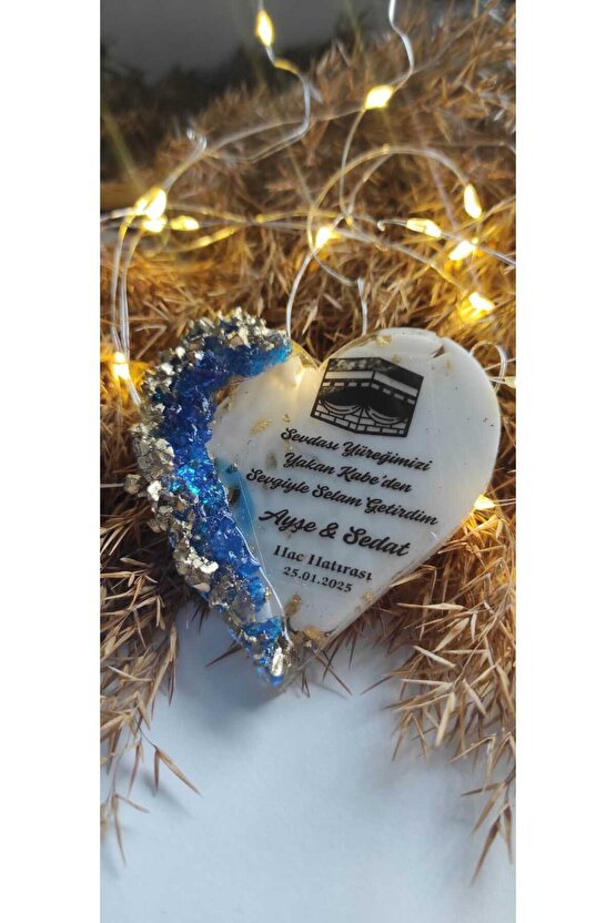 Hac Kabe Umre Hediyelik 10 Adet Epoksi Magnet Hatıra Hediyelik