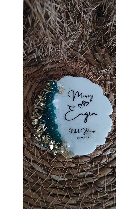 Epoksi Magnet 10 Adet Söz Nişan Kına Nikah Mevlüt Doğum Günü Mezuniyet Özel Gün Hatıra Hediyelik