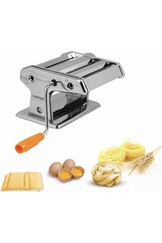 Titania İtalya Gold Imperial 2 Kesicili Manuel 180 mm Erişte Makarna Yapma Makinesi