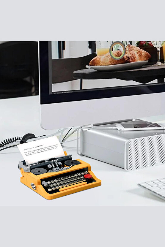 Oyuncak Daktilo 254 Parça Figür +6 Yaş ve Üzeri