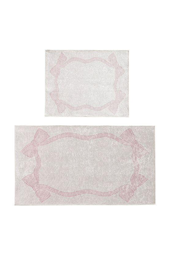 MA BELLA LCW HOME Karışık Desenli Banyo Paspası Seti 2li