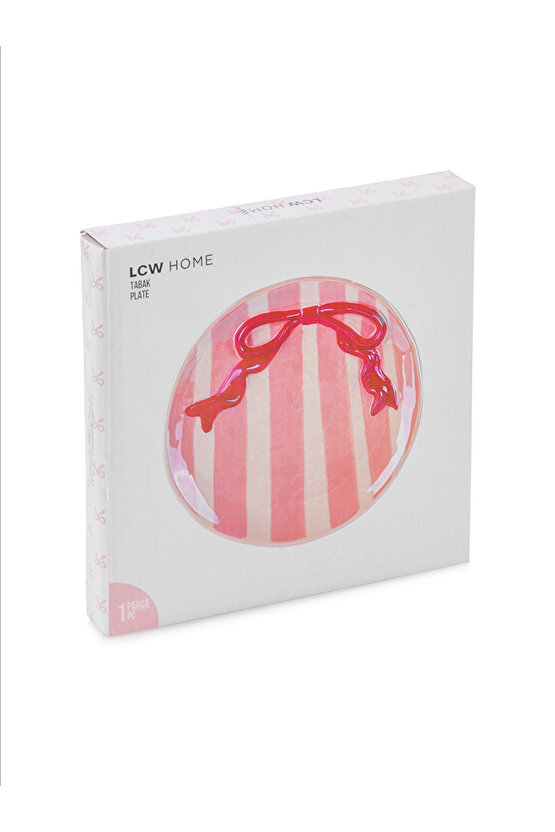 LCW HOME Karışık Fiyonk Figürlü Seramik Pasta Tabağı 18 Cm