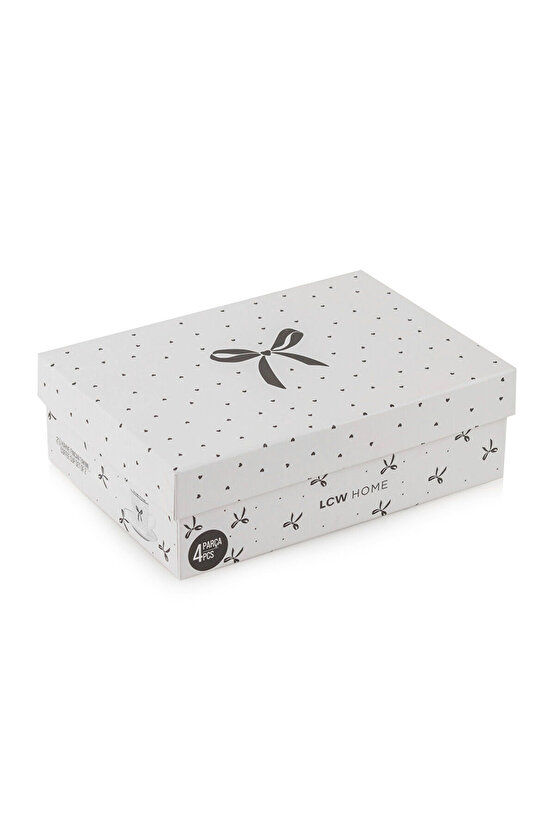 LCW HOME Siyah 2 Kişilik Porselen Kahve Fincan Takımı 90 Ml