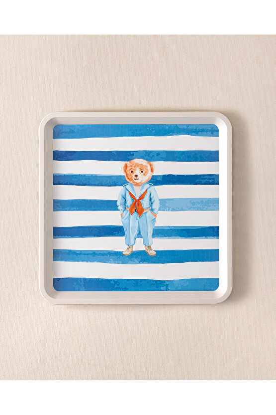 Olivier Ayı Bear Kare Tepsi