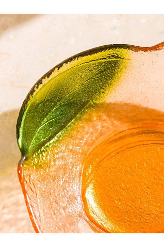 LCW HOME Turuncu Desenli Cam Çerezlik 14 cm