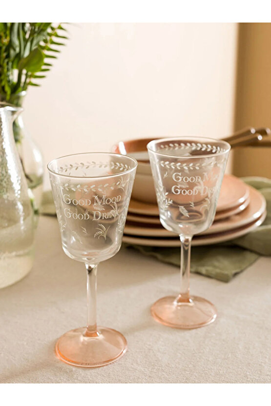 LCW HOME Ayaklı Cam Su Bardağı 2li 280 Ml