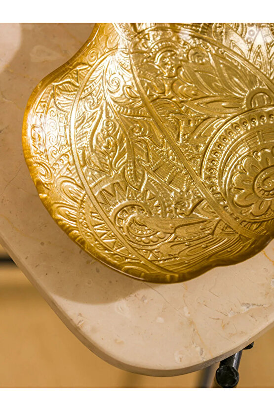 LCW HOME Sari Dekoratif Cam Çerezlik 2li 14 cm