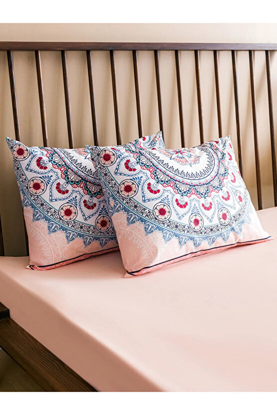 LCW HOME Karışık Desenli Pamuklu Çift Kişilik Nevresim Takımı 200x220