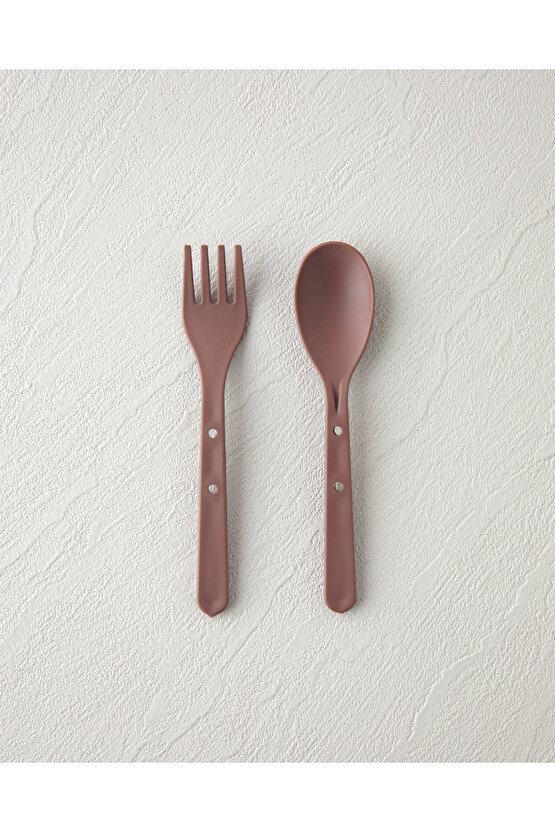 Mezaluna Time Plastik 2 Katlı Lunch Box 1 L- 1 L Turuncu