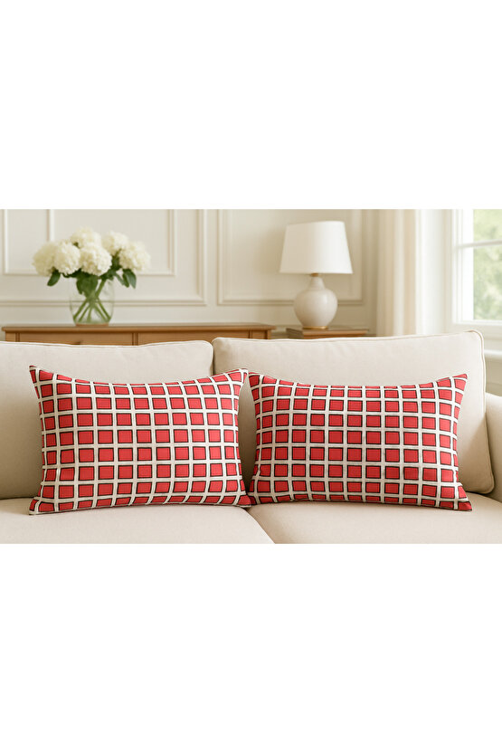 Tesselation %100 Pamuk 2li Yastık Kılıfı