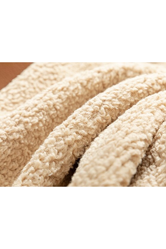 Mela Koltuk Şalı 120x170 Cm Bej