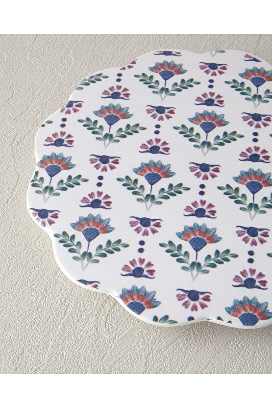 Carnival Time Melamin Nihale 16 cm Mavi-Beyaz