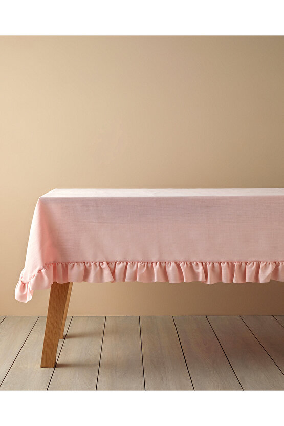 Flor Pura Polyester Masa Örtüsü Pembe