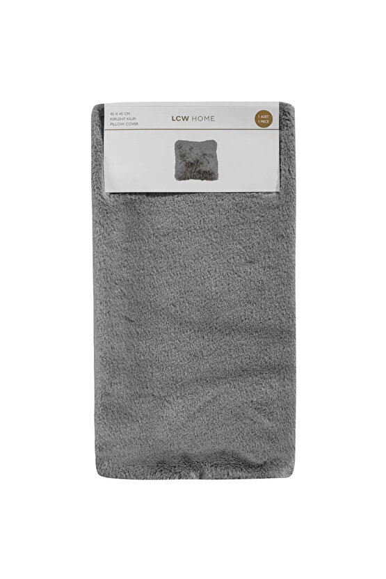 LCW HOME Bej Kürklü Kırlent Kılıfı 45x45 Cm