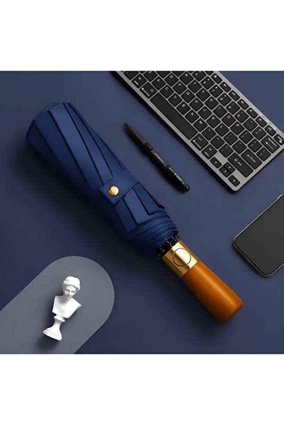 Ahşap Saplı Şemsiye