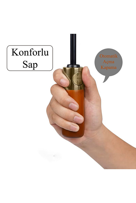 Ahşap Saplı Şemsiye