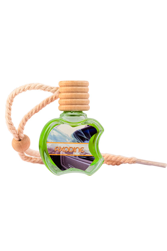 Yüksek Yayılımlı Dekoratif Cam Elma Şişe Oto-araç Kokusu 10 ml ( 10 Adet )