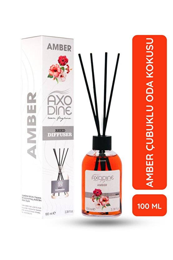 Amber Bambu Çubuklu Oda Kokusu 100 ml