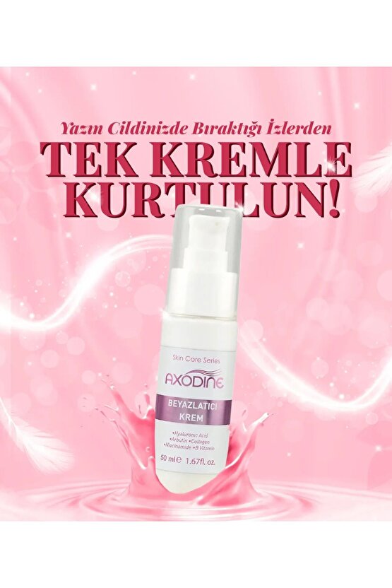 Leke Karşıtı Ton Eşitleyici Cilt Beyazlatıcı Bakım Kremi 50 ml