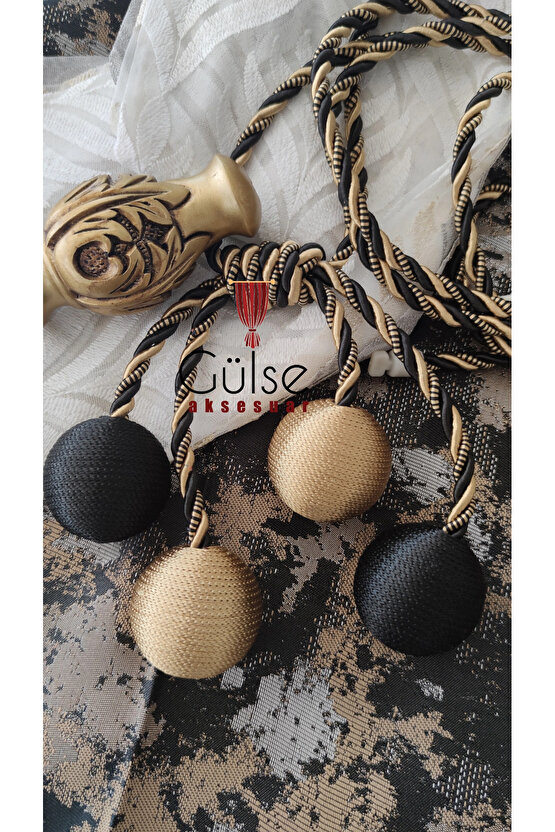 4 top Siyah Gold Kombin Kornej Bracol 2 adet