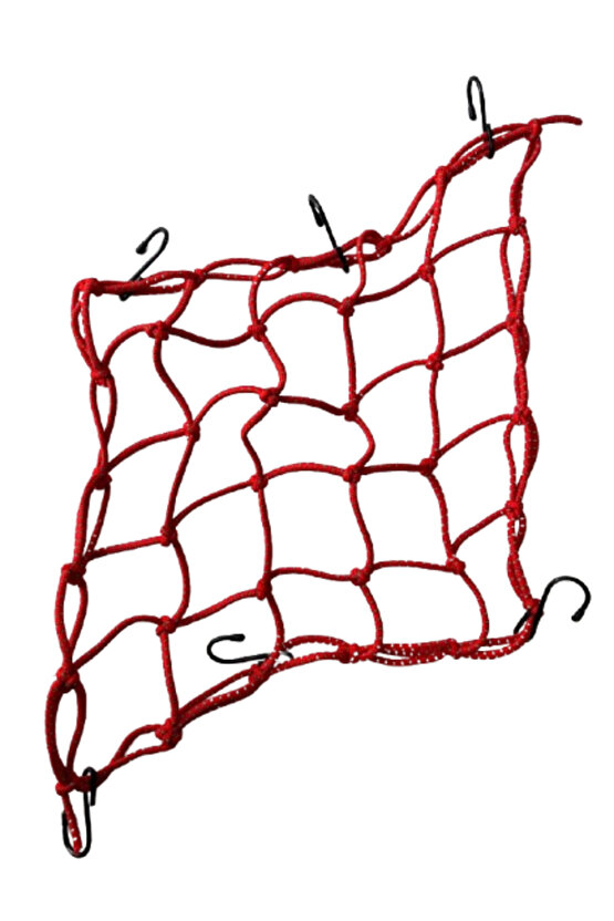 Kask Filesi Metal Kancalı Fosforlu Kırmızı Kalın Tip