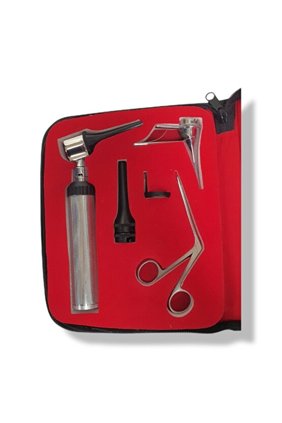 Veteriner Otoskop Seti Nazal Spekülümlü + Alligator