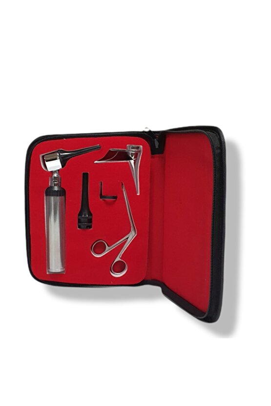 Veteriner Otoskop Seti Nazal Spekülümlü + Alligator