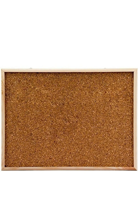 Ahşap Çerçeve Klasik Mantar Pano 30x45 cm