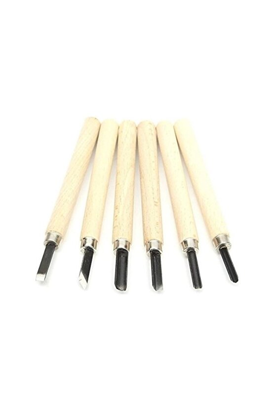 Realozs Ağaç Oyma Seti 6 Parça