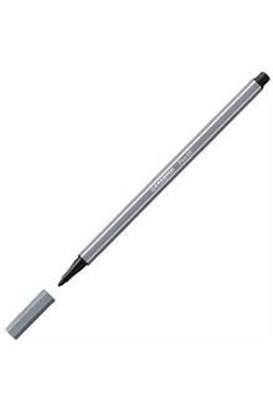 - Keçe Uçlu Boya Kalemi - Pen 68 - Füme