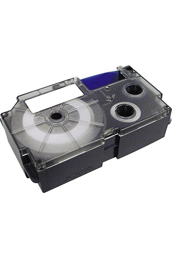 Xr-9x1 Yazıcı Etiketi Siyah & Şeffaf 9 Mm