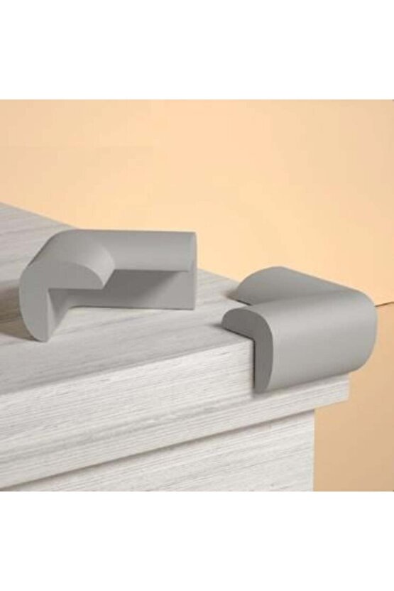 4lü Jumbo V Tipi Gri Köşe Koruyucu