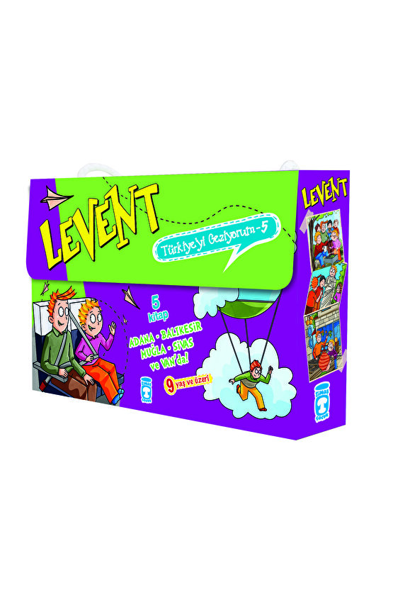 Levent Türkiyeyi Geziyorum - 5 (5 Kitap Takım)