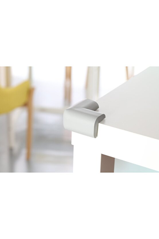 - Köşe Koruyucu - Kauçuk  Gri 4 Lü