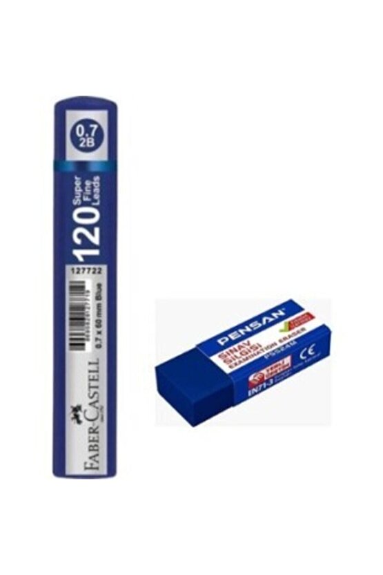 Tikyy 0,7 Uçlu Kalem 4lü Set + Silgi+120li Min